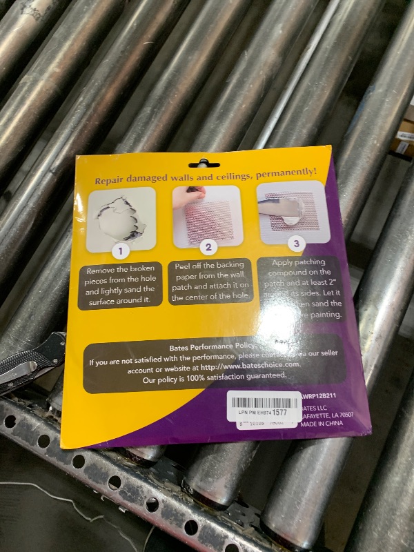 Photo 1 of Bates Choice - Drywall Repair Kit, 16pcs, Dry Wall Patch Kits, Wall Repair Patch Kit, Wall Patch Repair Kit, Drywall Hole Patch, Drywall Patch Kit, Wall Hole Repair Kit, Drywall Patch Hole