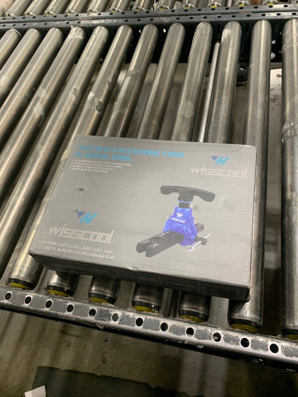 Photo 1 of Wisscool Flaring Tool Kit 1/4”-3/4” and 6-19mm, Single 45° 6 Dies Eccentric Tubing Flare Tool 