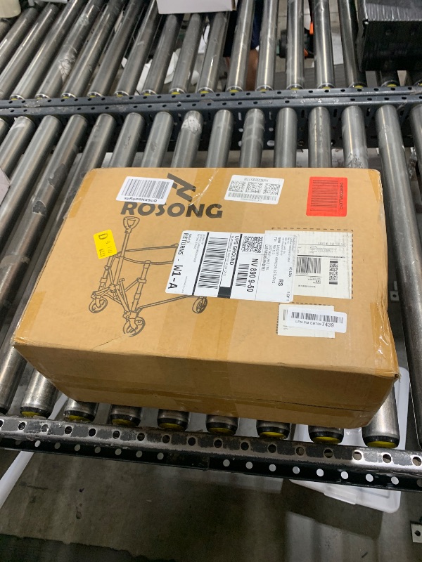 Photo 1 of ROSONG Collapsible Wagon Cart with Wheels Foldable - Folding Utility Heavy Duty Wagons Carts 