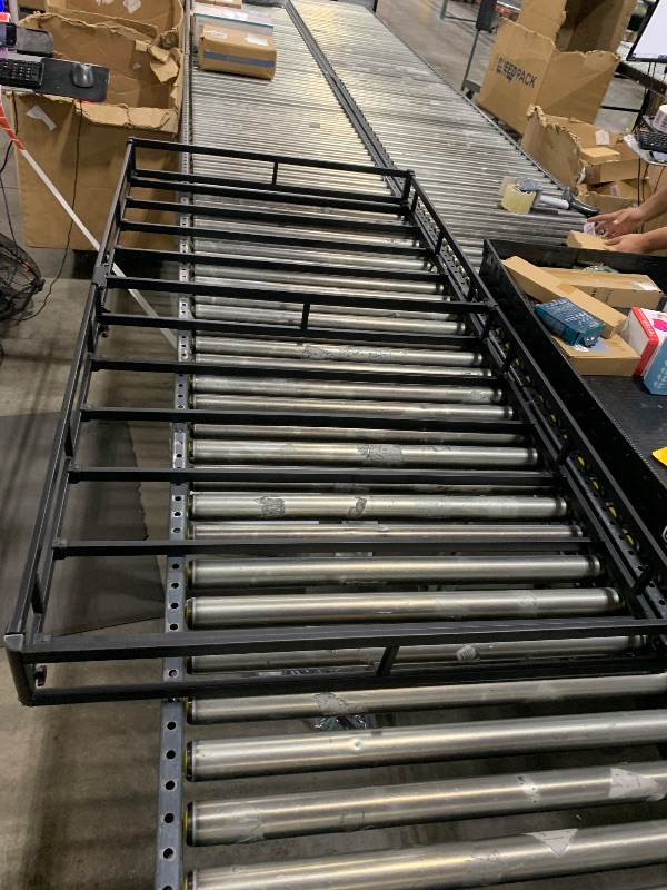 Photo 1 of Amazon Basics Smart Box Spring Bed Base, 5-Inch Height Mattress Foundation, Tool-Free Easy Assembly, Twin, 74"L x 38"W x 5"H
