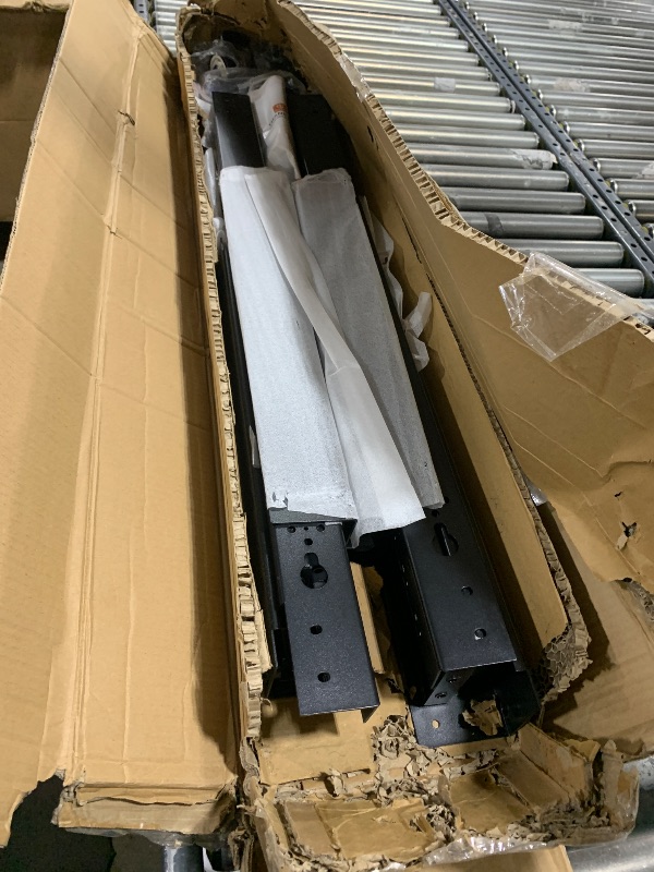 Photo 1 of RIVECO 18U 19” Adjustable Depth Server Rack Support Up to 1700LBS Floor Standing 4 Post Rack with L Rails & Load-Bearing Casters Universal