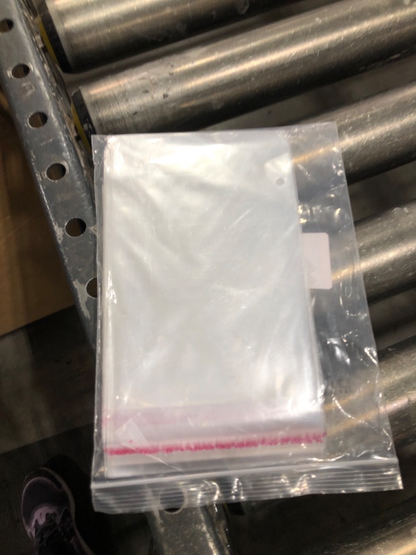 Photo 1 of Geyoga 240 Pieces 4 Size Clear Plastic Cello Bag Resealable Self Sealing Cellophane Bag for Candy Cookies Decorative Wrapper (2 x 3 Inch, 3 x 4 Inch, 3.5 x 5 Inch, 4 x 6 Inch)