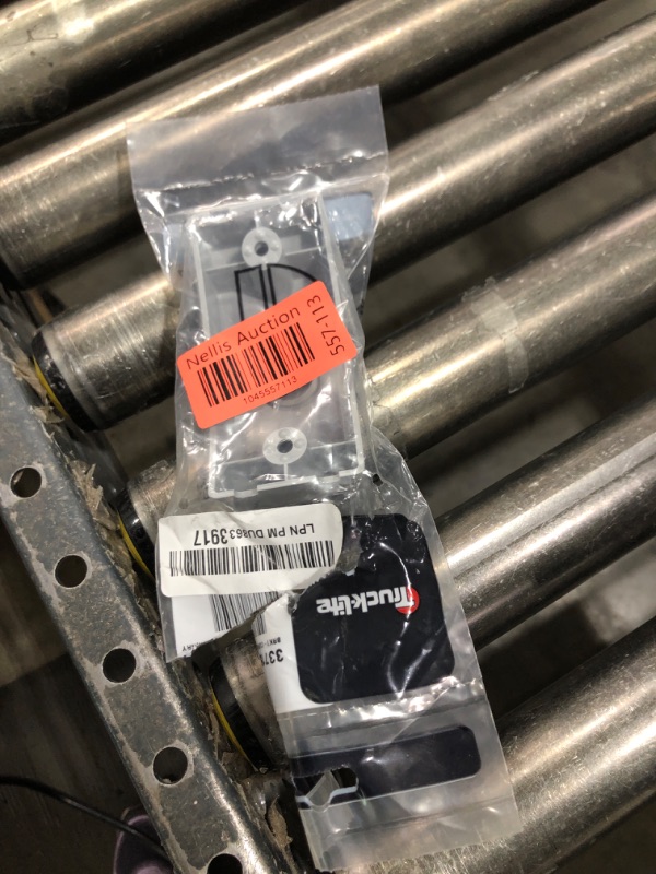 Photo 1 of Truck-Lite 33715 33 Series Curved Bracket Mount Light (Used In Round Shape Lights, Gray ABS, 2 Screw Bracket Mount)