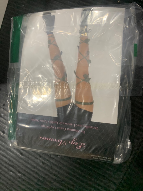 Photo 1 of Leg Avenue womens Festival Garter Leg Wraps Costume Accessories, Green, One Size US