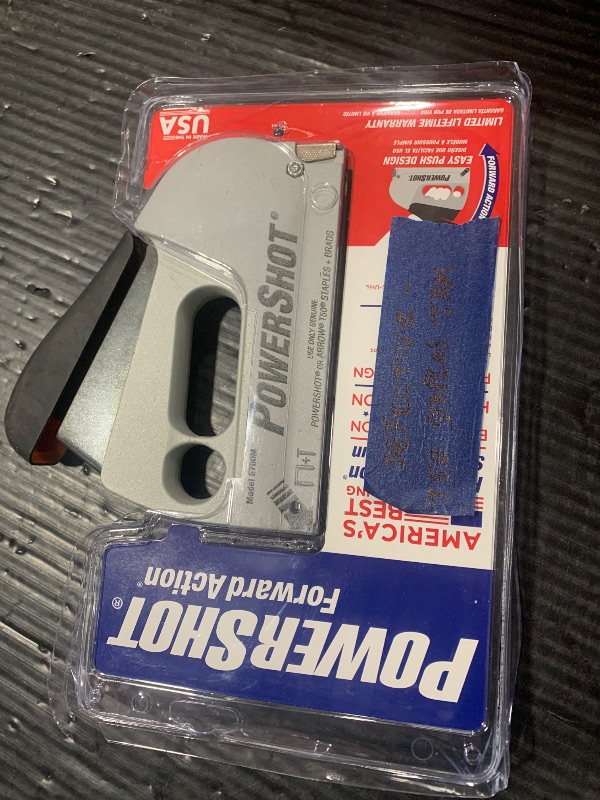 Photo 1 of Arrow 5700 PowerShot Heavy Duty 2-In-1 Staple and Nail Gun for Wood, Upholstery, Furniture, Crafts, Fits 1/4", 5/16”, 3/8", 1/2", or 9/16" Staples and 5/8” or 9/16” Brad Nails