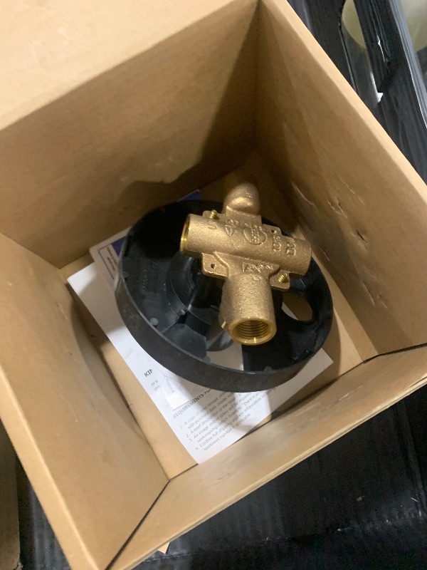 Photo 1 of Kingston Brass KB632 Magellan Tub and Shower Faucet, 5-Inch Spout Reach, Polished Brass