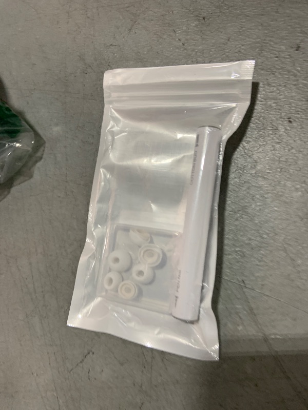 Photo 1 of [3 Pairs] Replacement Ear Tips for AirPods Pro and AirPods Pro 2nd Generation with Noise Reduction Hole, 3 in 1 Cleaner Kit for AirPods 1 2 3 Pro/Pro 2, Silicone Ear Tips for AirPods Pro (S/M/L)