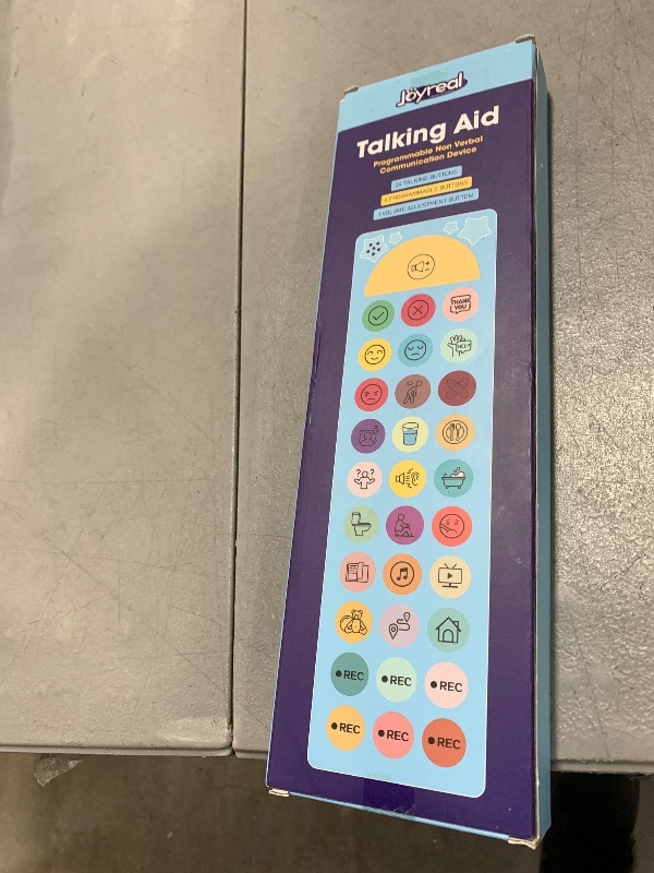 Photo 1 of AAC Device for Autism, Joyreal Non Verbal Communication Tools for Speech Therapy & Stroke Rehab. Autism Talking Aids with 6 Programmable Buttons & Adjustable Volume, Autism Toys for Kids and Adults