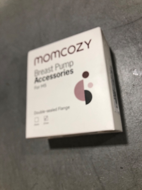 Photo 1 of Momcozy Double-Sealed Flange 27mm Compatible with Momcozy M5 Breast Pump. Original M5 Breast Pump Replacement Accessories, 1PC (27mm)