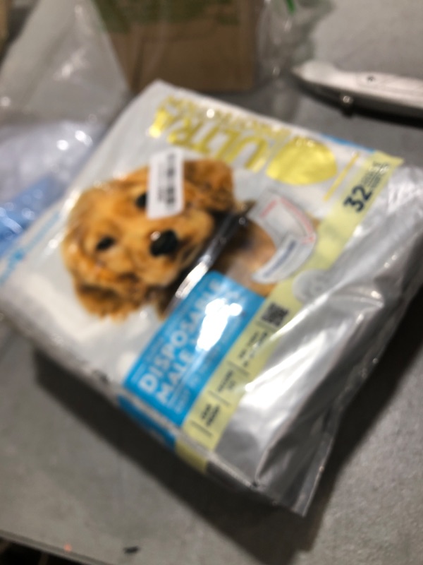 Photo 1 of Paw Inspired Male Dog Wraps, Disposable Dog Diapers | Belly Bands for Small, Medium, Large Dogs (32 Count, Size Small)