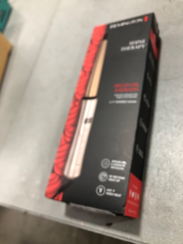 Photo 1 of Remington Shine Therapy Argan Oil & Keratin Infused ½-1 Inch Tapered Curling Wand for Natural Curls, Includes Heat Glove