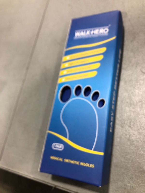 Photo 1 of Plantar Fasciitis Feet Insoles Arch Supports Orthotics Inserts Relieve Flat Feet, High Arch (Mens 4-4 1/2 | Womens 6-6 1/2)