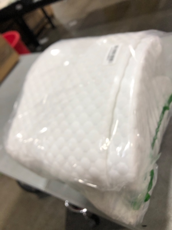 Photo 1 of EUHAMS Queen Size Bed Wedge Pillow - Bed Gap Filler Mattress Wedge Headboard Pillow Close The Gap 0-7" Between Your Headboard and Mattress or Wall for Sleeping Backrest Pillow (60"x10"x6" White)