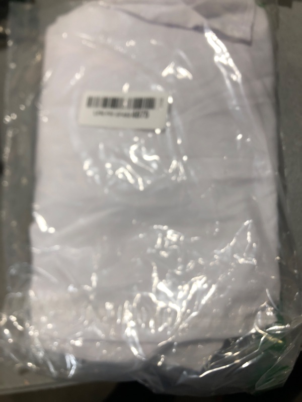 Photo 1 of Van Heusen Men's Dress Shirt Regular Fit Poplin Solid, White, 16" Neck 34"-35" Sleeve