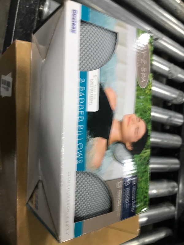 Photo 1 of SaluSpa Padded Pillows (2-Pack),Grey
