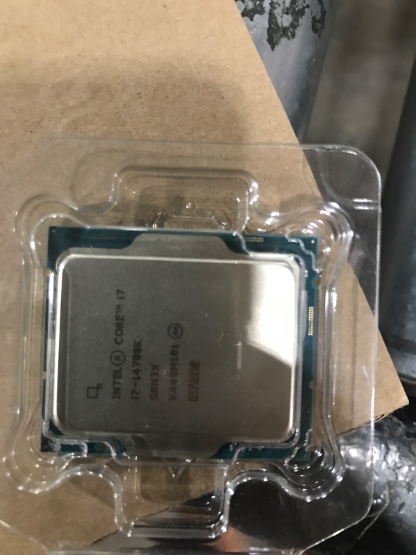 Photo 1 of Intel® Core™ i7-14700K Desktop Processor 20 cores (8 P-cores + 12 E-cores) up to 5.6 GHz