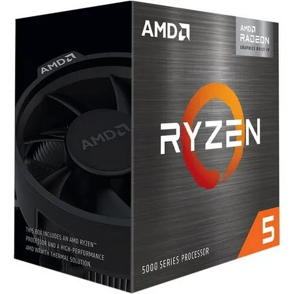 Photo 1 of AMD Ryzen 5 5600G 6-Core 3.9 GHz Socket AM4 65W 100-100000252BOX Desktop Processor with AMD Radeon Graphics