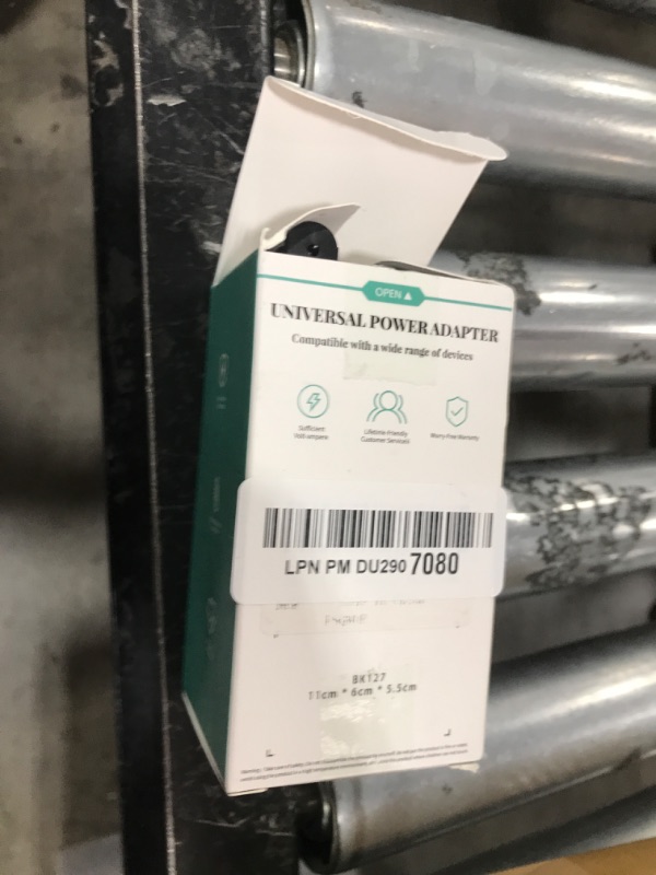 Photo 1 of 19V 2A Power Supply AC DC Adapter with 8 Interchangeable DC Plug, Universal DC in 19 Volt 2 Amp Power Cord, Converter Transformer 100-240v, 50/60HZ, 5.5x2.5mm DC Output Jack, for 19V 2A Equipment