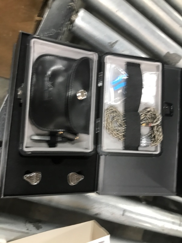 Photo 1 of BASN Bmaster5 in Ear Monitors, 5 Drivers Drummer Headphones with Powerful Bass, Noise Isolation IEM Earbuds with Detachable MMCX Sliver-Plated OFC Cable for Musicians (Midnight Black, MMCX)
