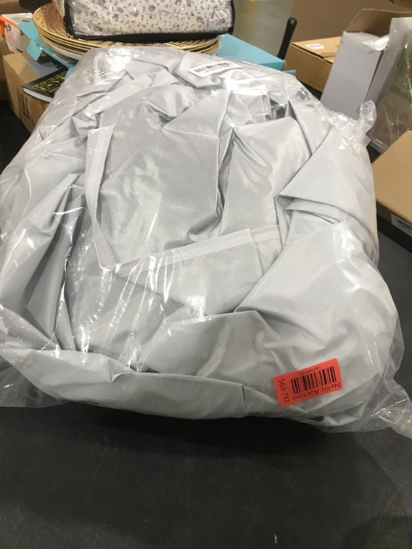 Photo 1 of 10x10 Pop up Canopy Tent Replacement Top only, 10 x 10 Canopy Replacement Roof Cover Silver Gray