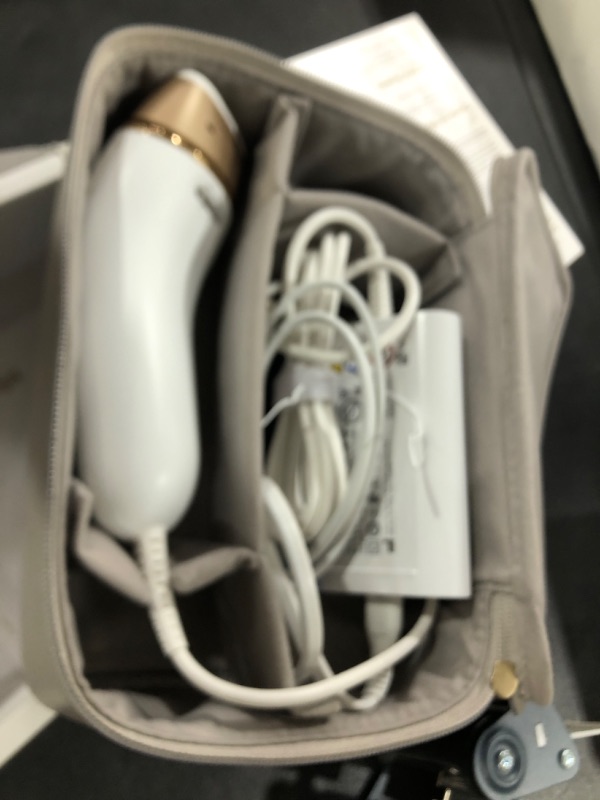 Photo 1 of Braun IPL Silk·Expert Pro 5 PL5157 Latest Generation IPL, Permanent Visible Hair Reduction, Holiday Gifts for Women and Men, at-Home Hair Removal System with Soft Pouch and Precision Head