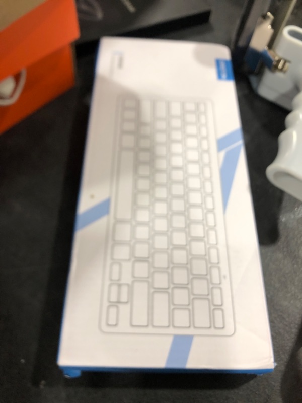 Photo 1 of OMOTON Bluetooth Keyboard Compatible with Mac, Compact Wireless Keyboard Compatible with MacBook Pro/Air, iMac, Mac Mini/Pro Laptop and PC, Dark Black