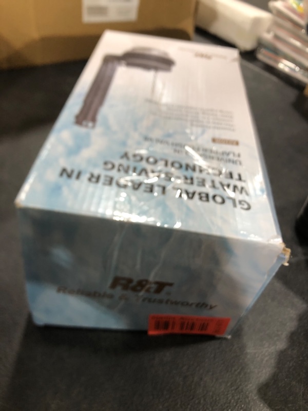 Photo 1 of R&T A21026 3-Inch Adjustable Flush Volume Toilet Flapper Valve Repair Kit for 2-Piece Toilets