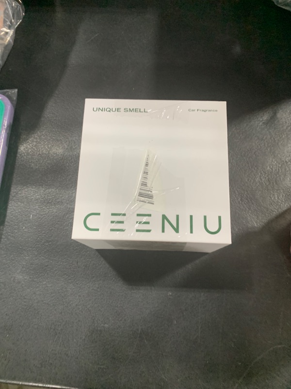 Photo 1 of Ceeniu Smart Car Air Fresheners, Premium Scenic Fragrance Car Freshener, Auto On/Off, Adjustable Intensity, Sandalwood Cologne & Cherry Blossom Lasts for 4 months, 2025 New CF8 Automotive Diffuser