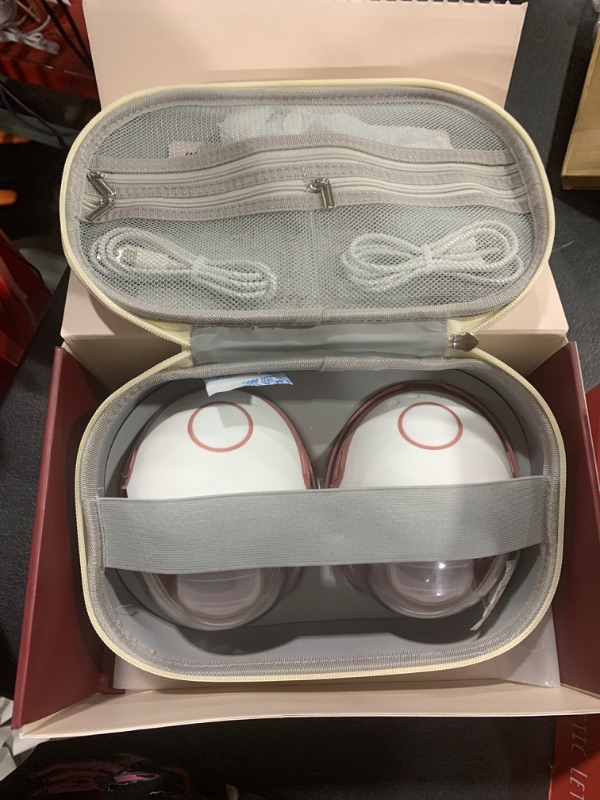 Photo 1 of Momcozy Breast Pump Hands Free Mobile Style, Leak-Proof, Quiet & Comfortable for On-The-Go Pumping