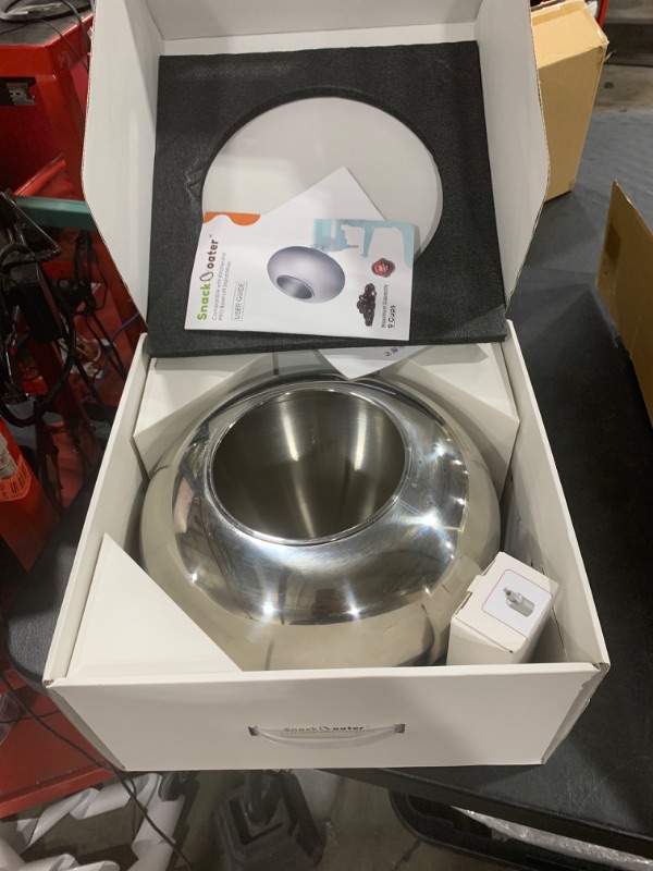 Photo 1 of Aieve Snack Coater Compatible with KitchenAid Bowl-Lift Stand Mixer for Making Chocolate Covered Almonds, Pistachio, Peanut, Freeze Dried Strawberry, Raisin, Macadamia Nuts and Blueberry