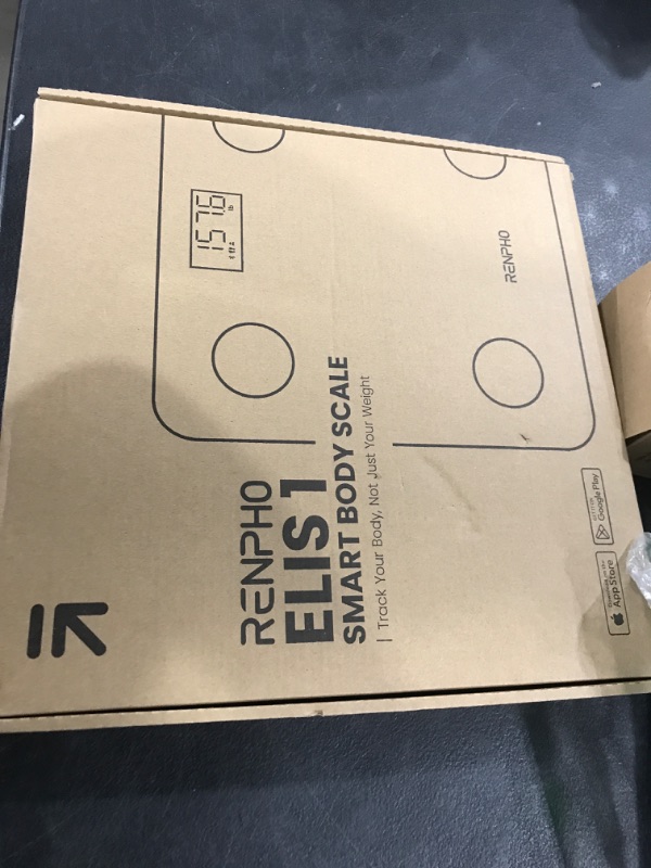 Photo 1 of RENPHO Smart Scale for Body Weight, FSA HSA Eligible, Digital Bathroom Scale BMI Weighing Bluetooth Body Fat Scale, Body Composition Monitor Health Analyzer with Smartphone App, 400 lbs - Elis 1