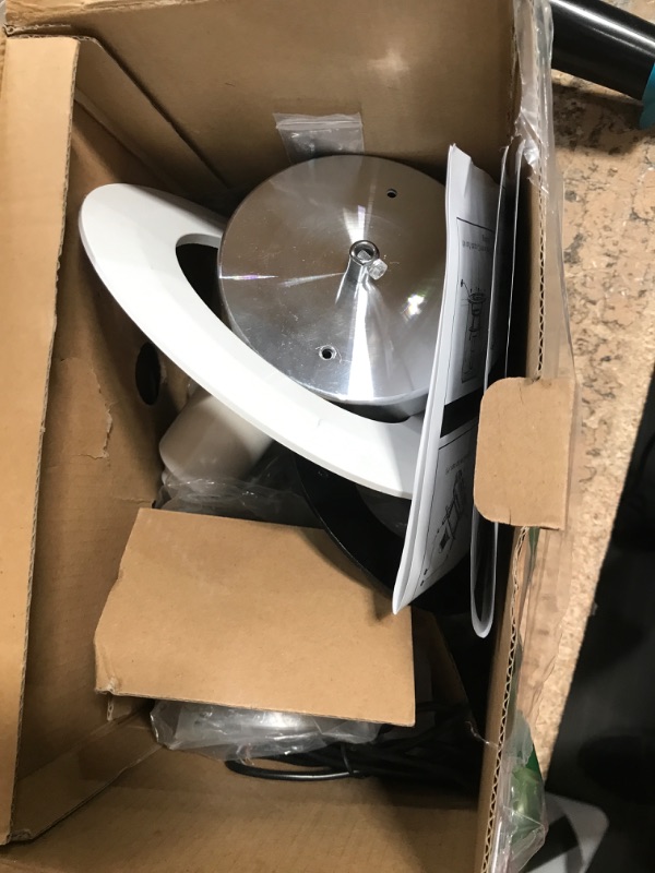Photo 1 of Jolux Instant Lumidrum Pendant Light Conversion kit,5CCT Selectable 2700/3000K/3500/4000K/5000K,Chrome,Transitional Recessed Light Conversion Kit for E26 Recessed Mounted Cans