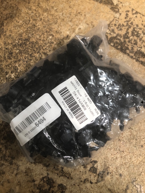 Photo 1 of 100Pcs Drip Irrigation Emitters,Adjustable Irrigation Drippers Sprinklers,1/4 Inch Emitters Micro Drip for Watering System