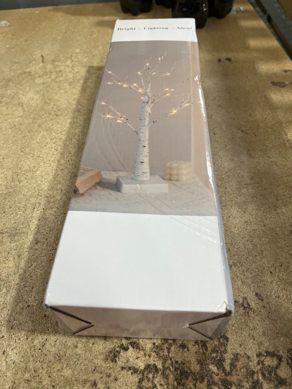 Photo 1 of ***(NO RETURNS OR REFUNDS/ FOR PARTS ONLY/ NON FUNCTIONAL)***
PEIDUO Easter Decorations, 2FT Birch Tree with LED Lights, Warm White Light up Tree Lamp, Easter Tree for Home Table Inside, Easter Decor Indoor, Battery Powered, Timer (2PK)