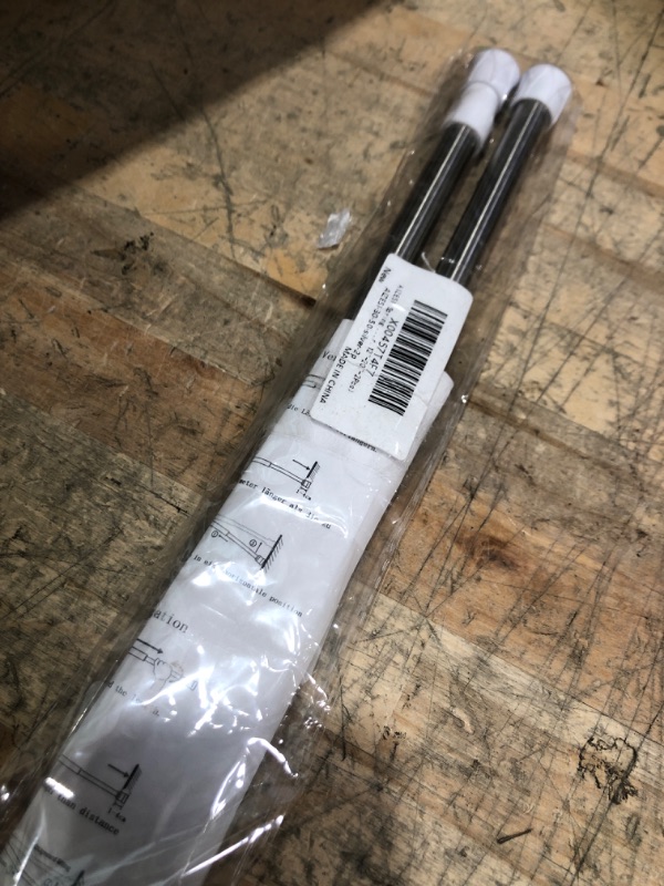 Photo 1 of AIZESI Spring Tension Curtain Rod Short Tension Rod?Silver,12"-20"-2Pcs)