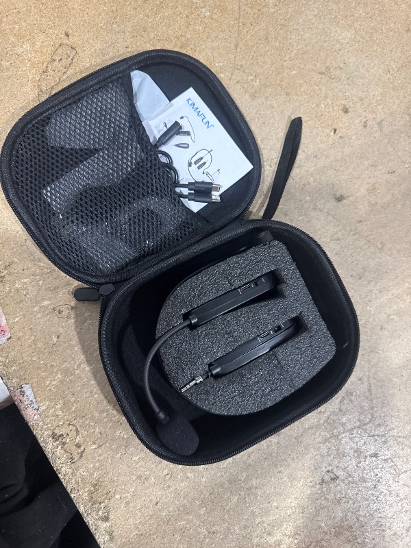 Photo 1 of KIMAFUN Headset Wireless Microphone System, No Need Bluetooth, Waterproof Head Mic for Fitness Instructor, Teaching Online, Yoga Classroom, Spinning Coach, Speaker, iPhone, Android Phone, G100-1