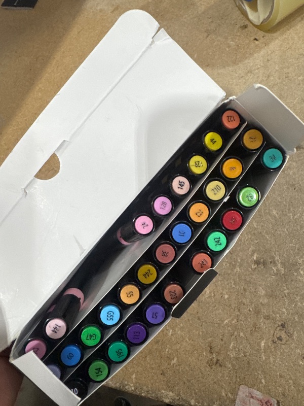 Photo 1 of 72 PK DUAL-TIP ACRYLIC MARKERS 