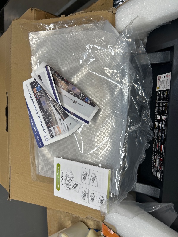 Photo 1 of ** SEE NOTES *** 95kpa Vacuum Sealer Machine,Commercial Full Automatic Food Sealer,Powerful Sealing System with Double Heat Seal,Bags Storage, Easy-Lock Handle,Build-in Cutter,1 Bag Rolls and 10 pcs Pre-cut Bags