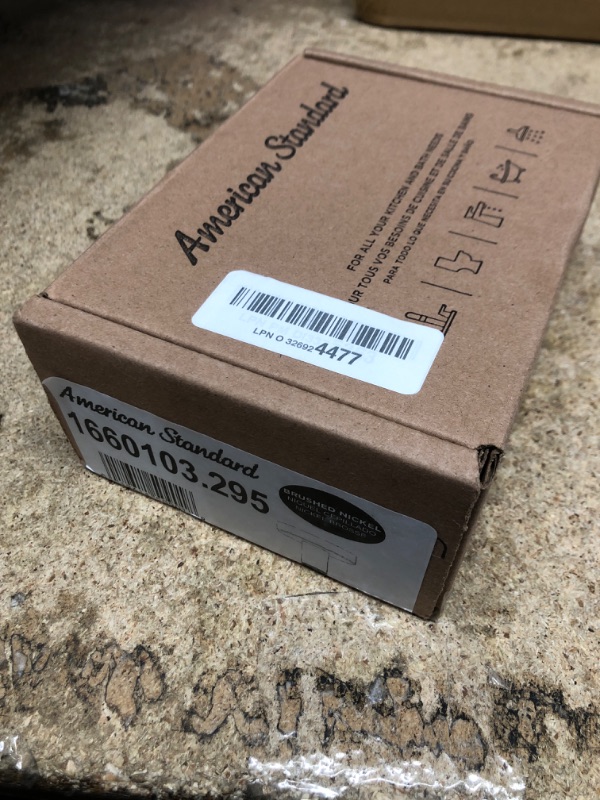 Photo 1 of American Standard 1660103.295 Ceiling Mount Rain Shower Head Shower Arm 3 inch, Brushed Nickel
