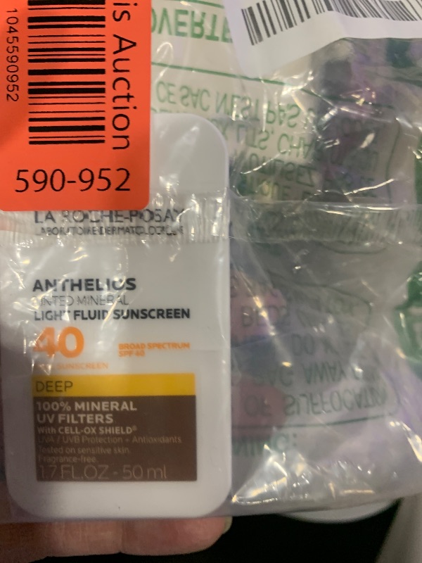 Photo 1 of La Roche-Posay Anthelios Tinted Sunscreen SPF 40+, Broad Spectrum SPF + Antioxidants, Titanium Dioxide & Zinc Oxide Sunscreen, 4 Flexible Shades With No White Cast, Oil Free & Oxybenzone Free
