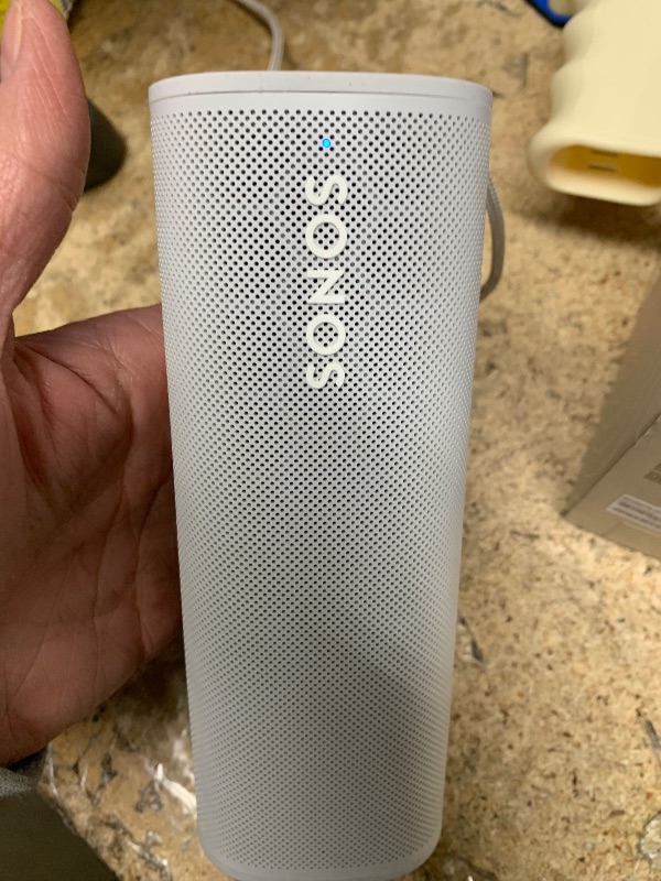 Photo 1 of Sonos Roam 2 - White - Portable Waterproof Bluetooth Speaker