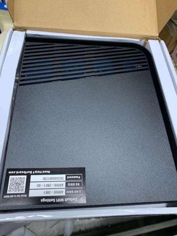 Photo 1 of ARRIS (SBG7400AC2) - Cable Modem Router Combo - Fast DOCSIS 3.0 & AC2350 WiFi , Approved for Comcast Xfinity, Cox, Charter Spectrum & more , Four 1 Gbps Ports , 800 Mbps Max Internet Speeds