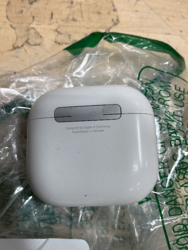 Photo 1 of Apple AirPods 4 Wireless Earbuds, Bluetooth Headphones, Personalized Spatial Audio, Sweat and Water Resistant, USB-C Charging Case, H2 Chip, Up to 30 Hours of Battery Life, Effortless Setup for iPhone