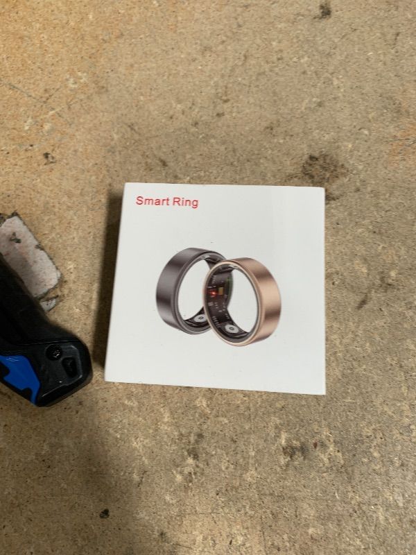 Photo 1 of 2025 Upgrade Smart Ring Health Tracker for Men Women - IP68 Waterproof Fitness Ring with Sleep Tracker/Heart Rate/Blood Oxygen/Steps/Distance/Calories,Air Shutter,Charging case Up to 7-Day, Silver #11