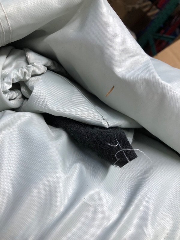 Photo 1 of ***DAMAGED - VELCRO AND STITCHING BREAKING APART - SEE PICTURES***
Ski & Wakeboard Tower Boat Cover, Full Metal Buckles Boat Cover, 100% Solution-Dyed Polyester Waterproof Tear and Fade Resistant, Fits 20-22ft V-Hull Runabout Tournament Boat with Ski/Wake