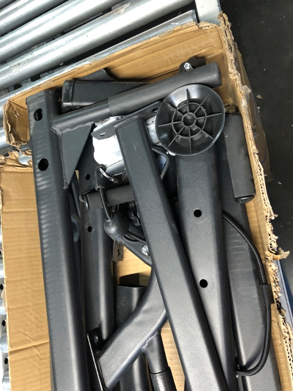 Photo 1 of ***HEAVILY USED - SCRATCHED AND SCRAPED - LIKELY MISSING PARTS - SEE PICTURES***
Power Tower Pull Up & Dip Station Multi-Function Home Strength Training Fitness Workout Station Height Adjustable