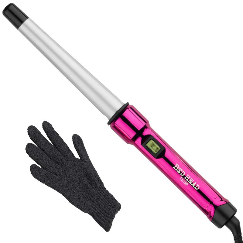 Photo 1 of Bed Head Curlipops Clamp-Free Tapered Curling Wand Iron | For Bouncy Curls and Massive Shine (1 in)
