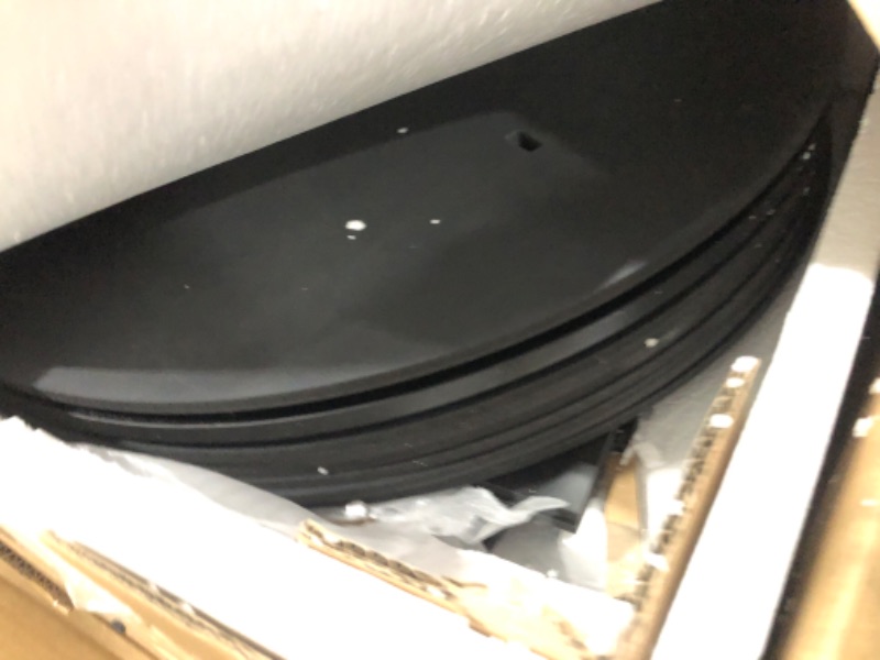 Photo 1 of **BOARDS HAVE DA,AGE, MISSING MANY PARTS**
YMXLTD Rotating Shoe Rack Tower, 7 Tier Handbag and Shoe Organizer Display Lazy Susan, Free Standing Shoe Racks for Closets and Entryway, Spinning Shoe Rack Tower, Revolving Shoe Rack - Black