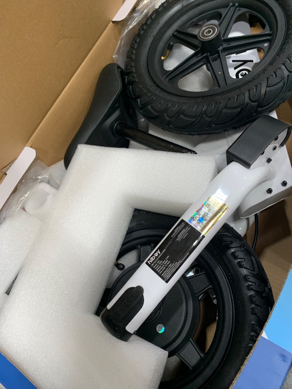 Photo 1 of (MISSING CHARGER & SMALL HARDWARE) (NOT A COMPLETE SET) Hiboy BK1 Electric Balance Bike for Kids, 12 Inch Tires, 150W Peak Motor, Adjustable Seat, 21.6V/2.6Ah Battery, Electric Bike for Kids Ages 3-5
