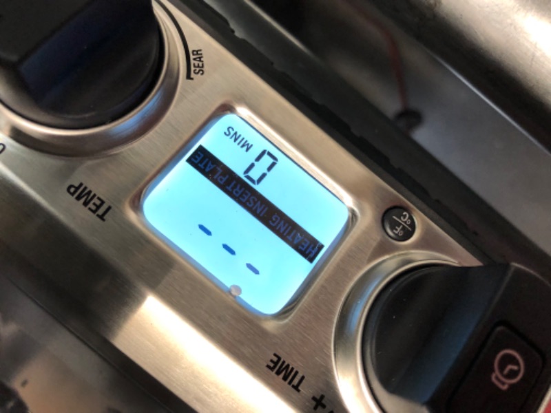 Photo 1 of ***INCOMPLETE - UNTESTED - SEE COMMENTS***
Breville BGR820XL Smart Grill, Brushed Stainless Steel